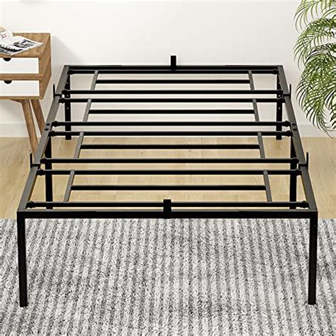 how to use metal bed frame without box spring|14 high metal bed frame.